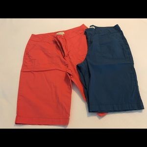 Bermuda Shorts. Set of 2