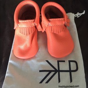 Coral freshly picked Mocs