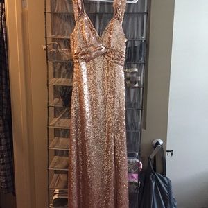 NWT Sequin Evening Gown