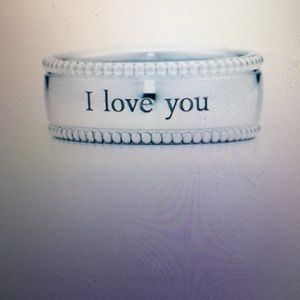 Tiffany & Co. Yours- "I Love You" ring
