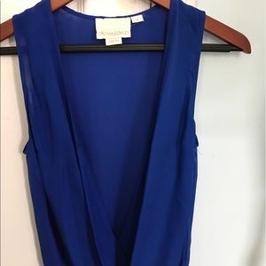 Cynthia Rowley 100%silk top