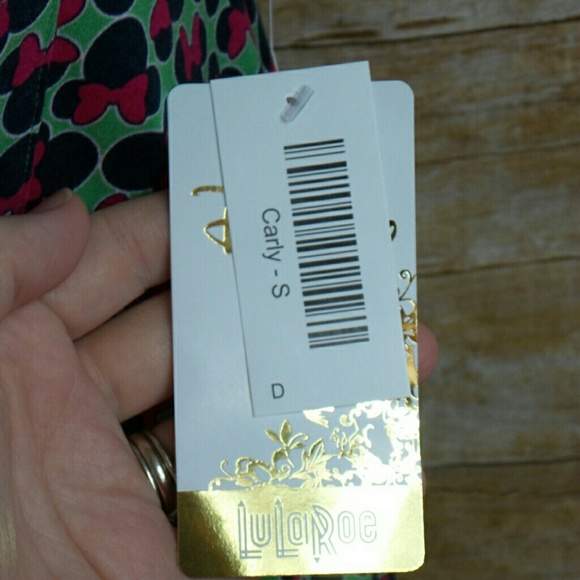 NWT Lularoe L Disney Carly Minnie Mouse - Picture 4 of 5