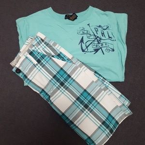 Boys shorts and t shirt