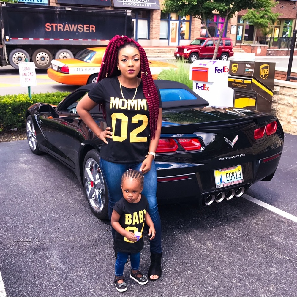 Momma and me tees