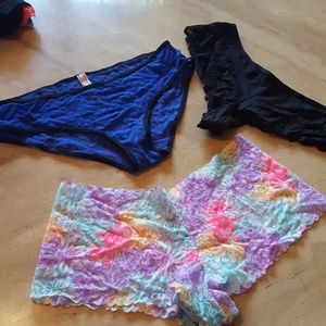 3 pair Pink Victoria's Secret