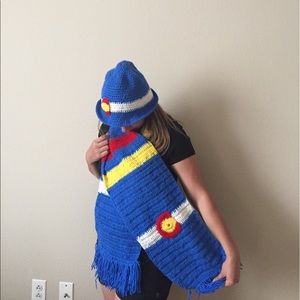 Hat and scarf