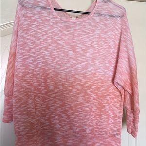 Peach ombré shirt