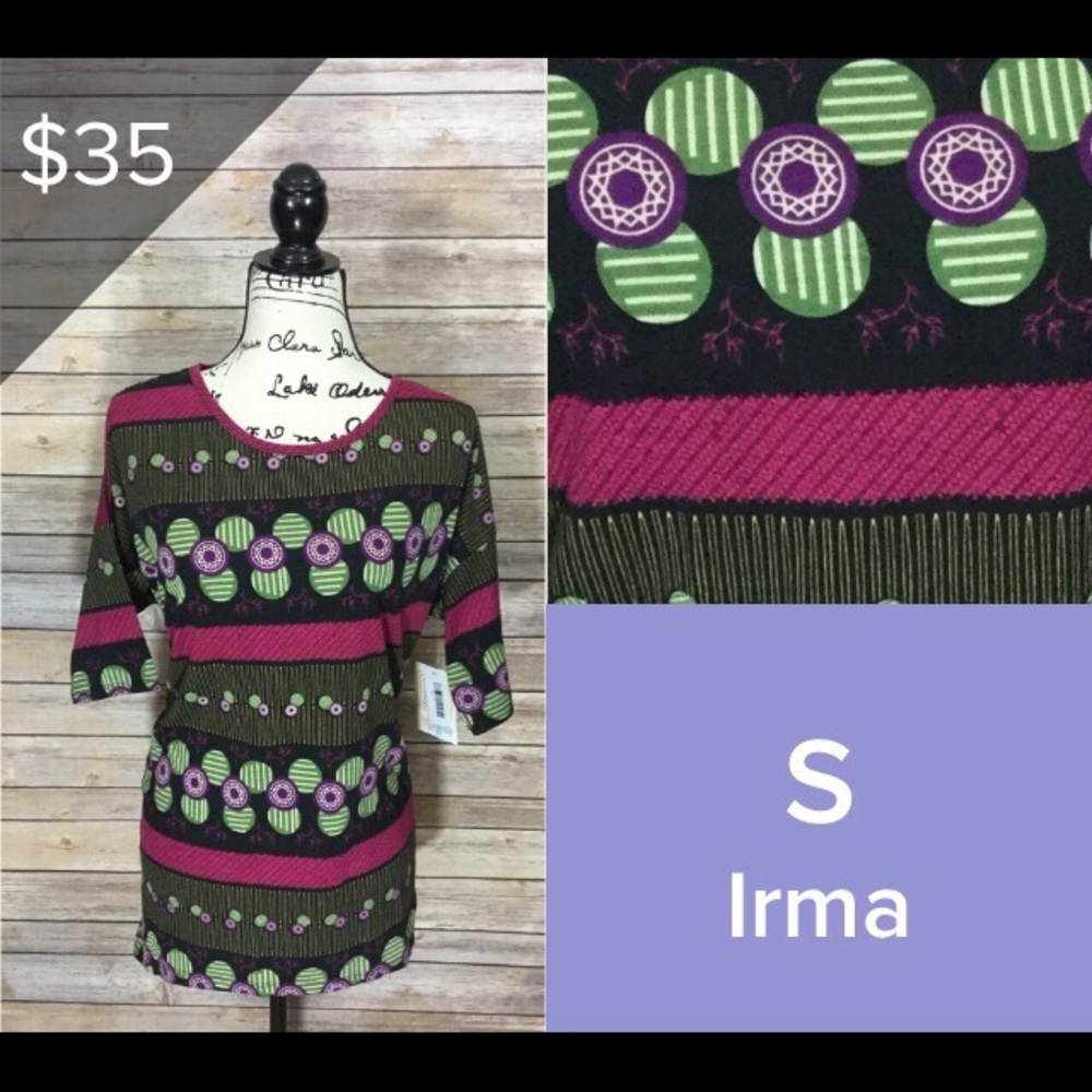 Small Lularoe Irma