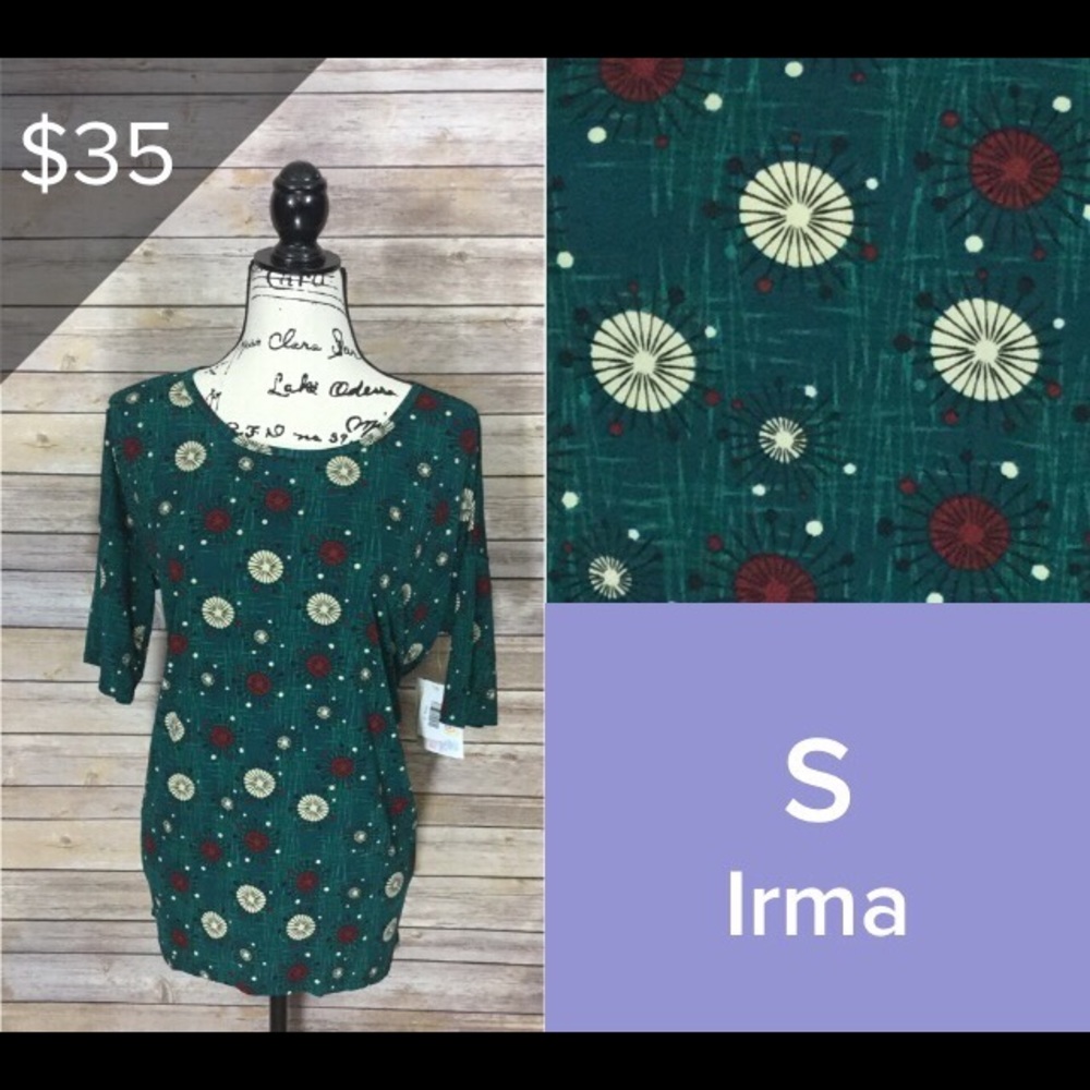 Small Lularoe Irma