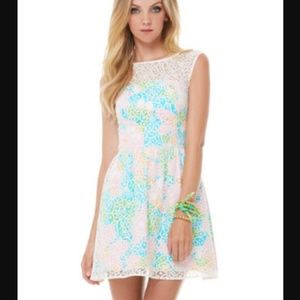 Lilly Pulitzer Morrison Lace Overlay Dress