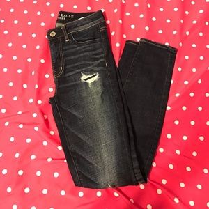 High Waisted Dark Wash Jeans