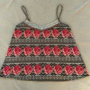 Full Tilt Tribal Rose Tank