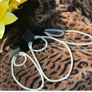 Kids jewelry necklace and bracelet set