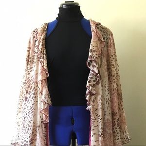 Vintage Maxi Sheer Robe/Kimono