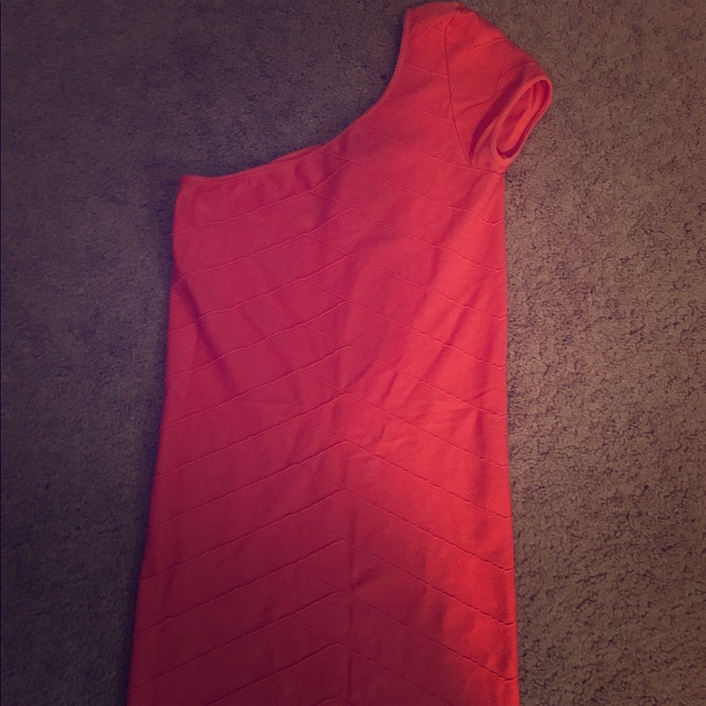 Bebe bodycon Peach Dress