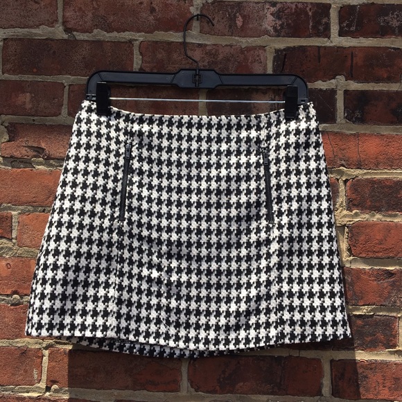 Topshop black and white skirt Clearance