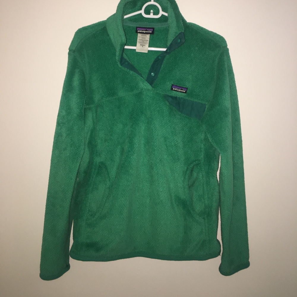 Green Patagonia Snap T Fleece Pullover Women's