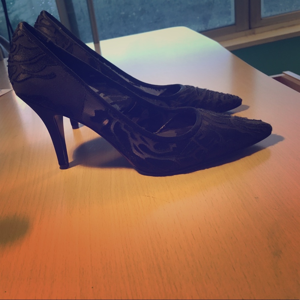 Black heels