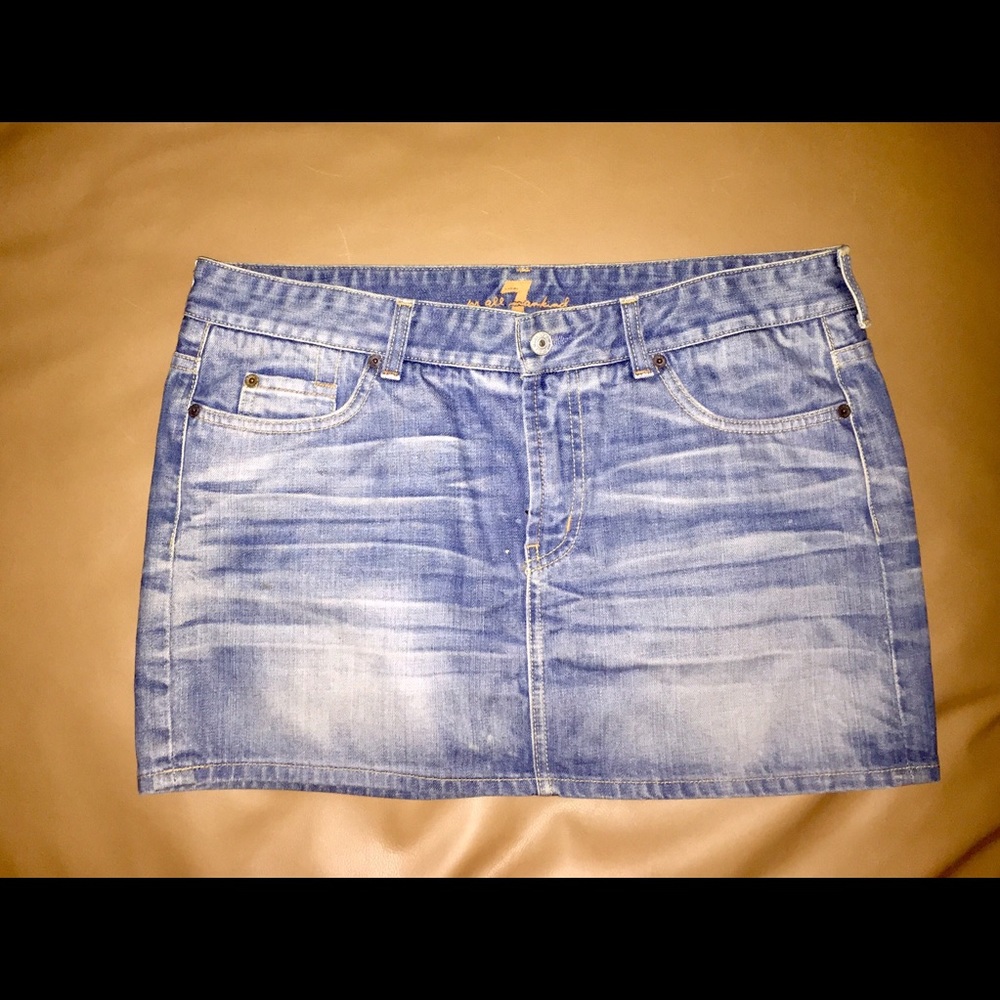 7 for all mankind skirt