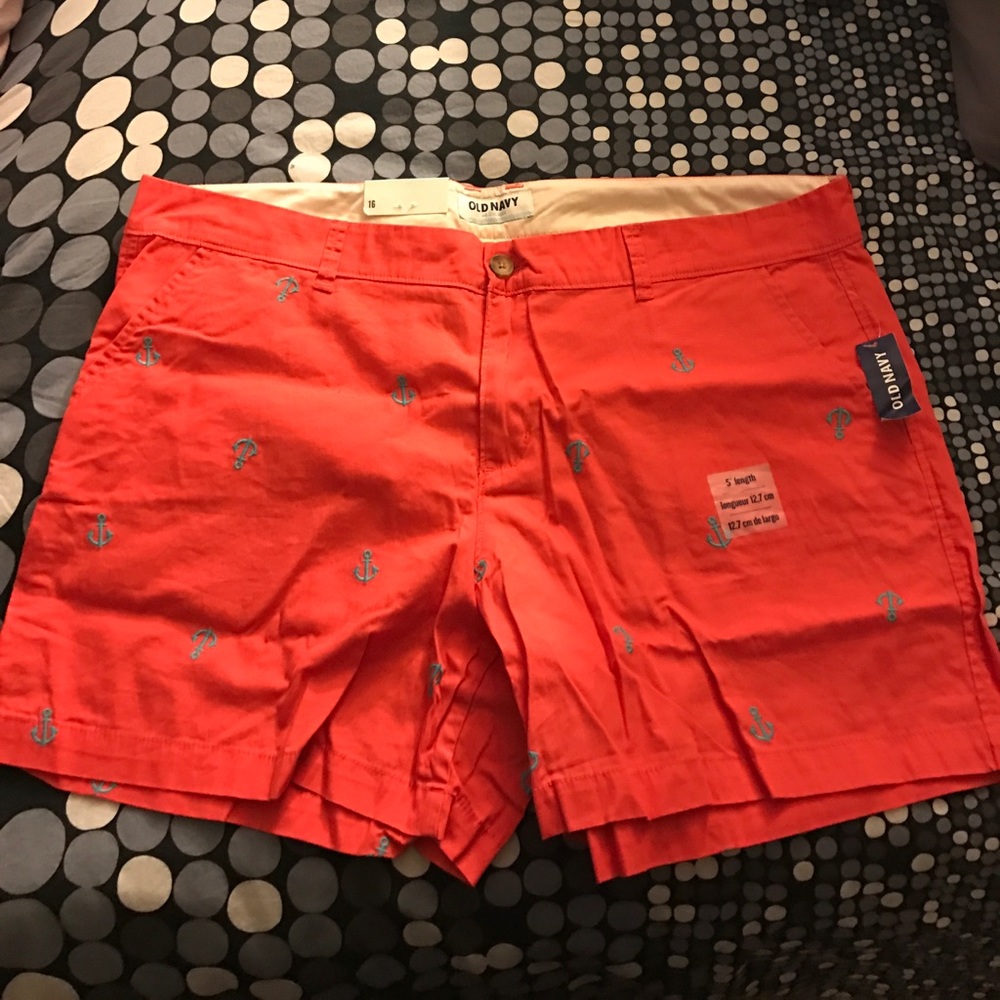 Old Navy anchor shorts.