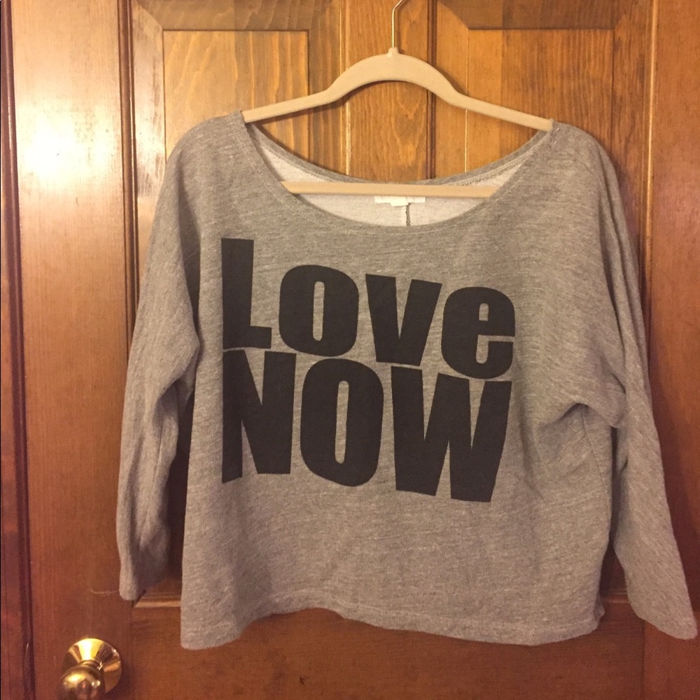 FOREVER 21 "LOVE NOW" TOP