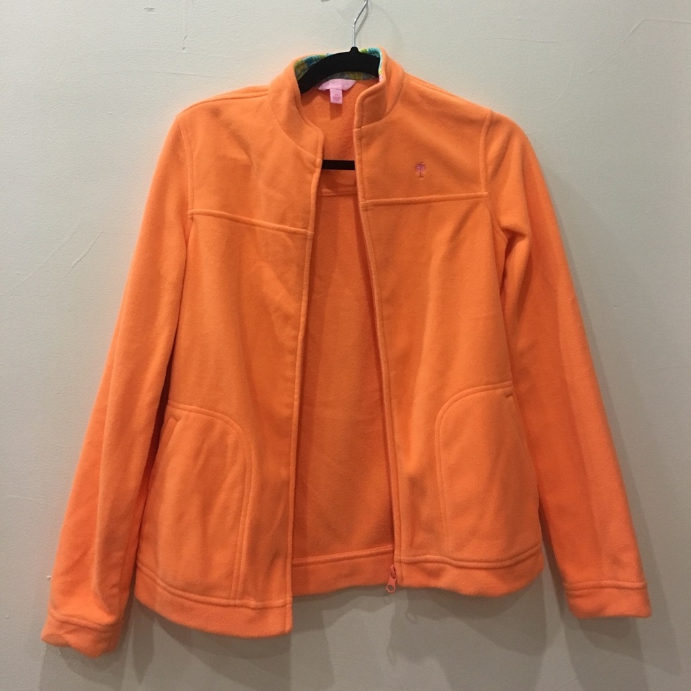 Lilly Pulitzer zip up fleece