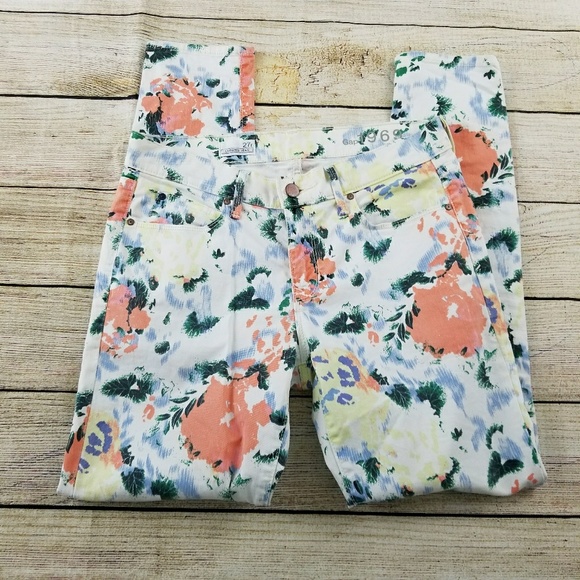 gap Pants - Floral leggings skinny jeans