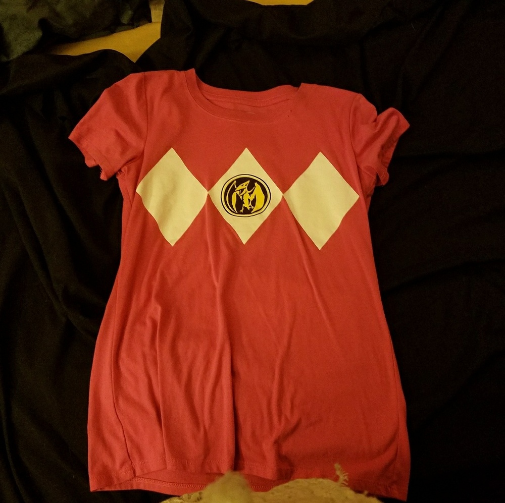 Pink ranger shirt
