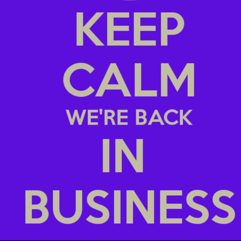 I'm back in business and have tons of goodies!!!