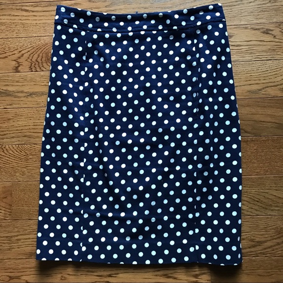 Pixley Dresses & Skirts - Navy and white polka dot skirt