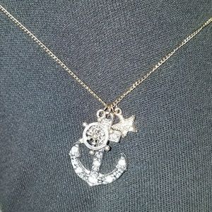 30" Anchor Necklace