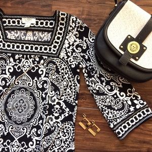 Loft bell sleeve dress