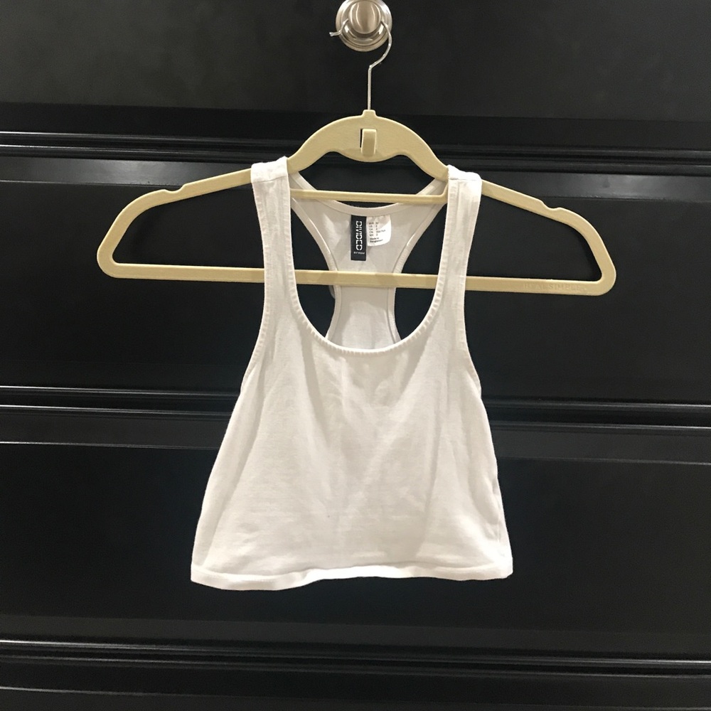 White Crop Top