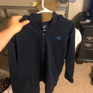 North Face Zip-up hoodie size XL