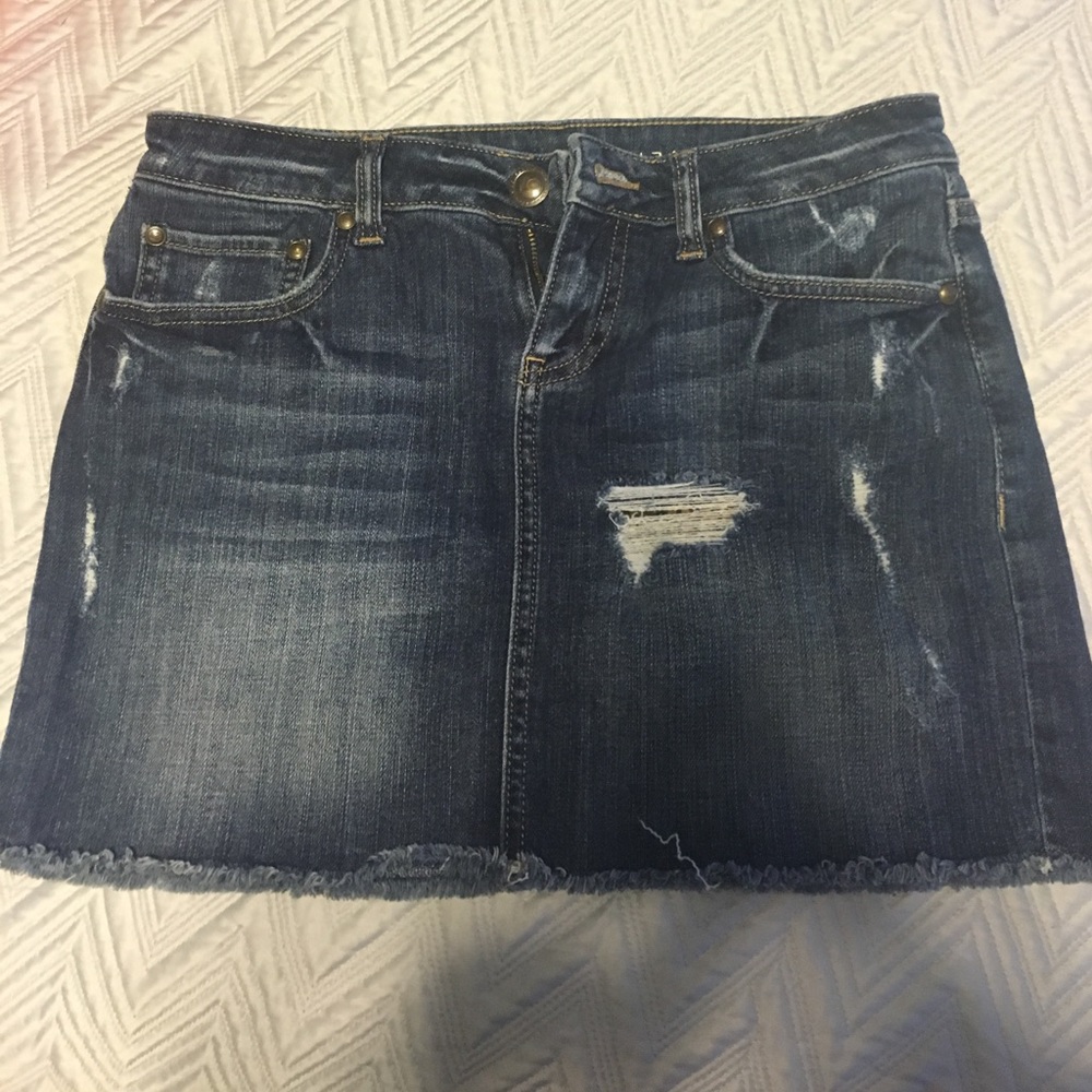 Lauren Conrad Denim Skirt
