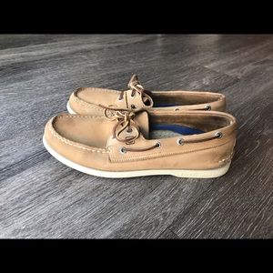 Suede Sperry TopSider Boat Shoes Size 9