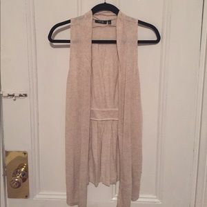 Sleeveless Cardigan