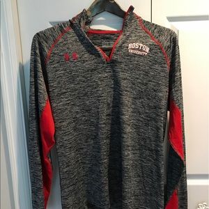 Boston University Under Armour pull over