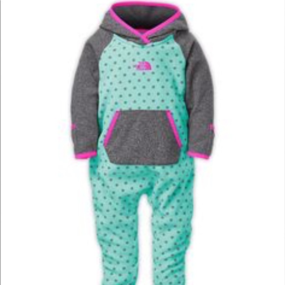The North Face Other - Northface 6-12 month one piece fleece