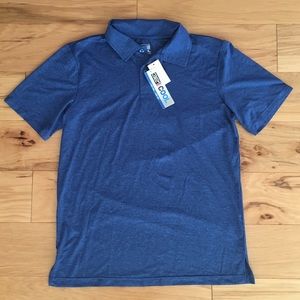 Mens New 32° cool blue lightweight polo shirt Sz M