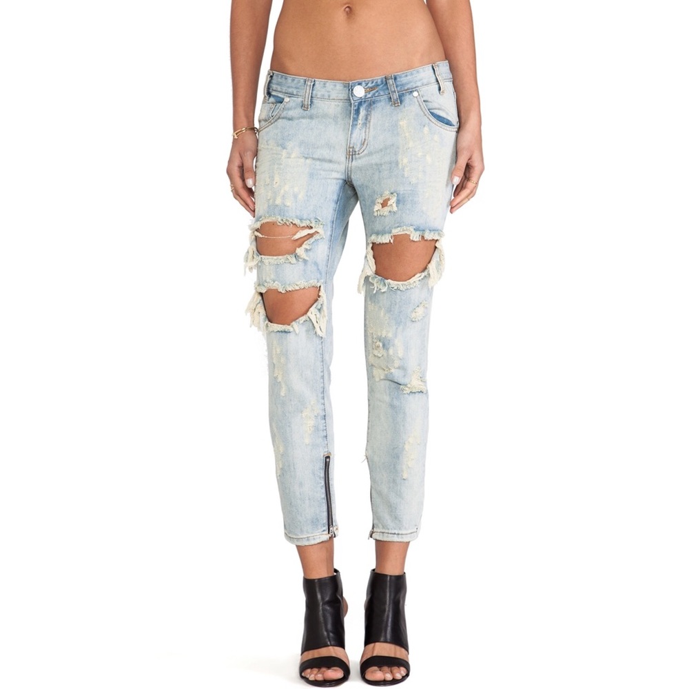 One Teaspoon Trashed Freebird Jeans size 29