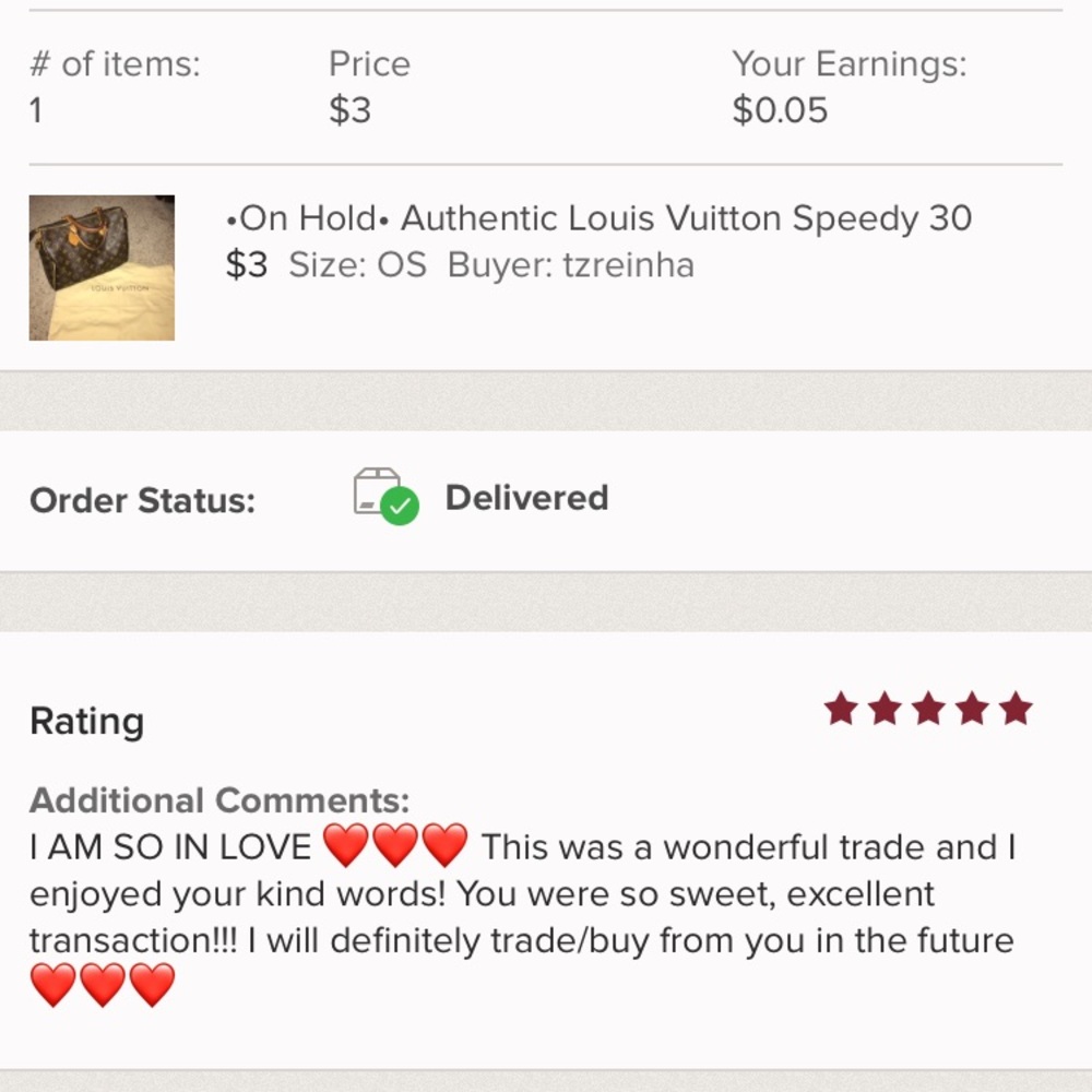 💗💗HONEST TRADE REASSURANCE!!💗💗