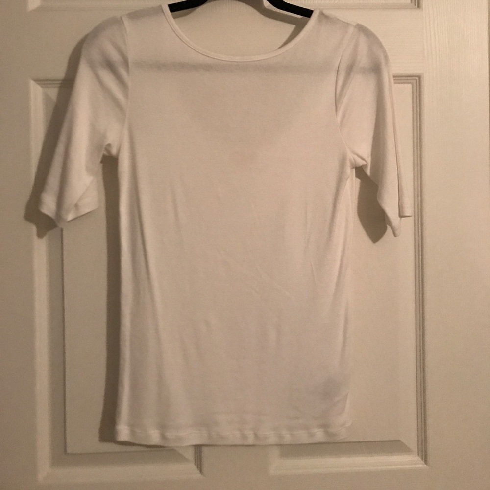 GAP LOW BACK FITTED SHIRT