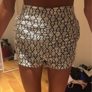 Lucca couture patterned shorts
