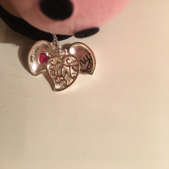 Adorable Heart Necklace & Earrings! - Picture 3 of 5