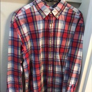 John Bartlet Plaid Button Up