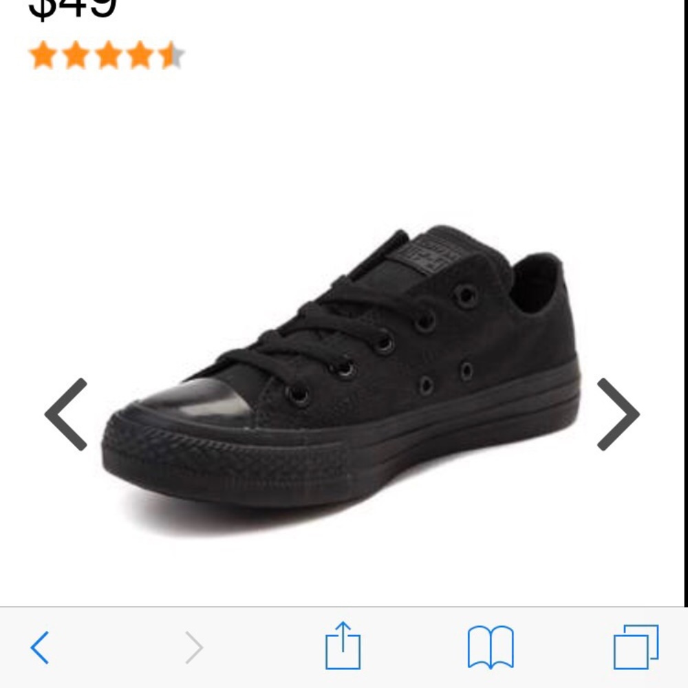 All black converse!!!