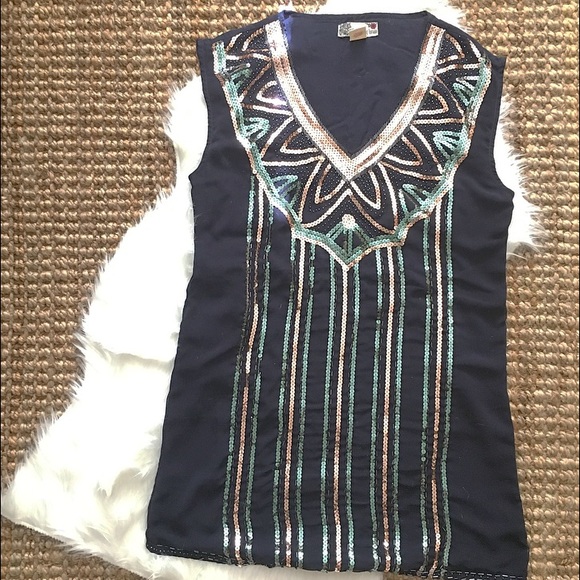 Flying Tomato Dresses & Skirts - Embellished Mini Dress