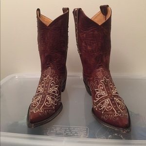 Old gringo Milagros cognac boots
