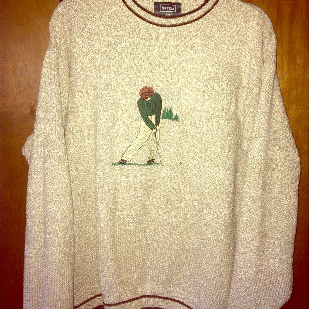 ⛳️🏌🏾 Vintage Golf Sweater